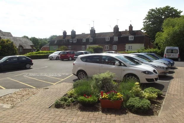 HDGS commercial grounds maintenance team working on a commercial property in Dorset