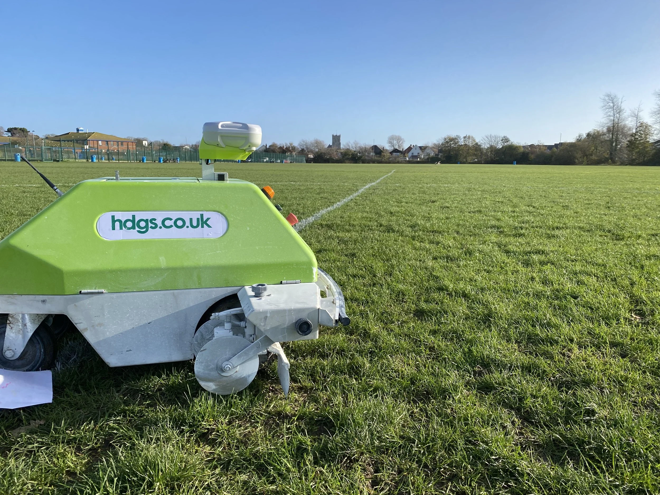 Sports field grass cutting and maintenance by HDGS across Dorset